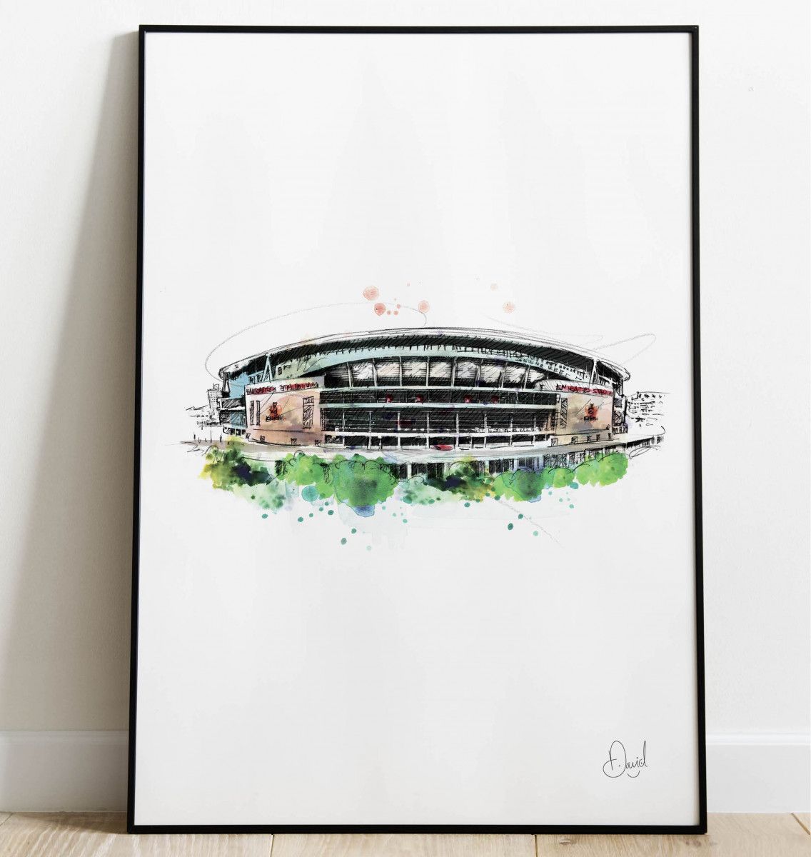 Arsenal FC - Emirates Stadium art print