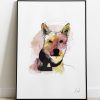 David Marston Art - Starsky And Husky - Dog print
