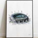 David Marston Art - Manchester City Etihad Stadium