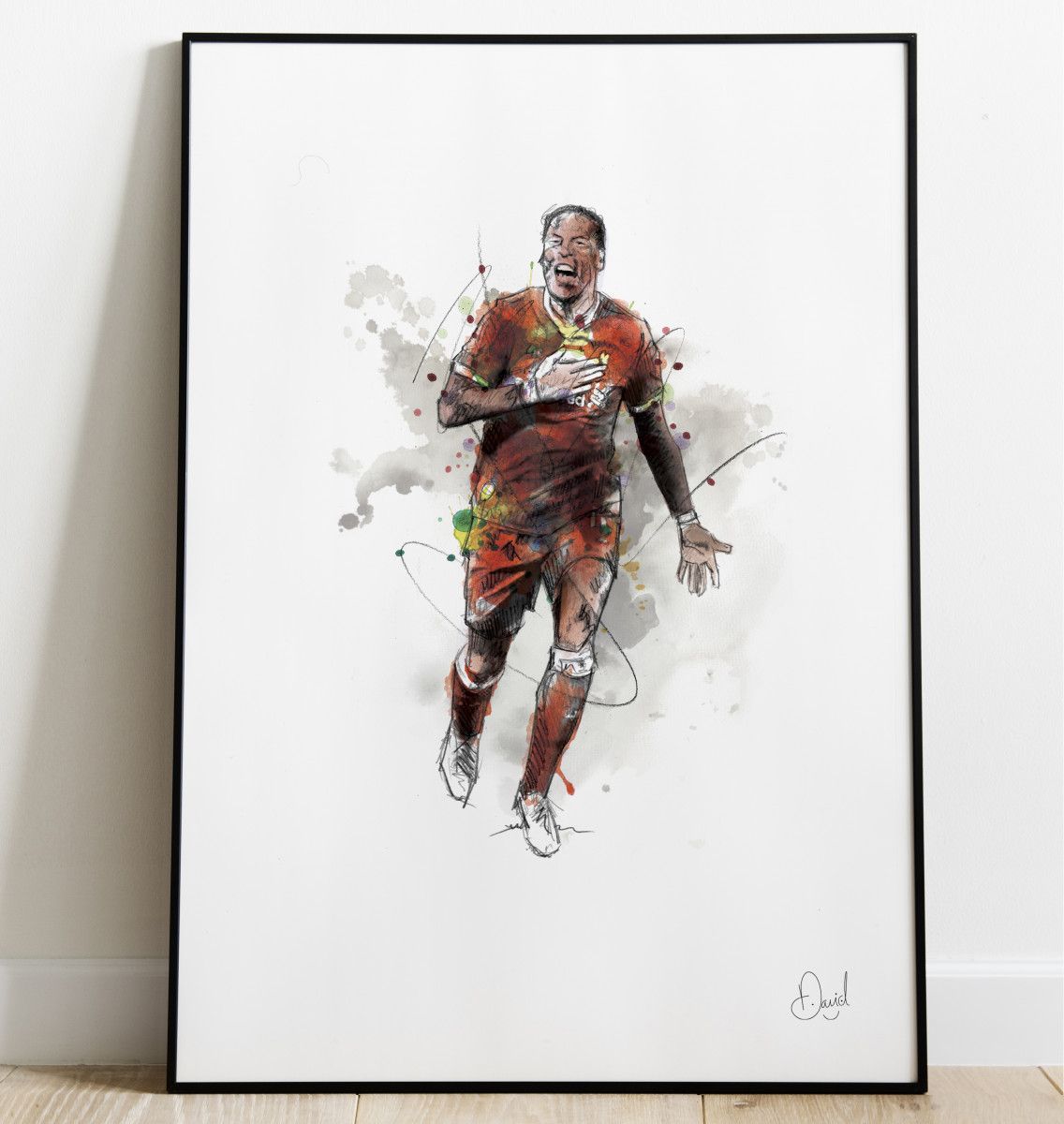 Virgil van Dijk - Liverpool  FC art print