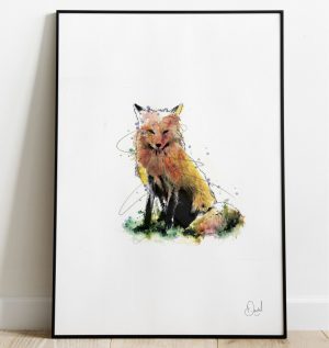 Fantastic Mr Fox art print