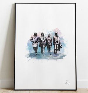 Liverpool - The Fab Four art prints
