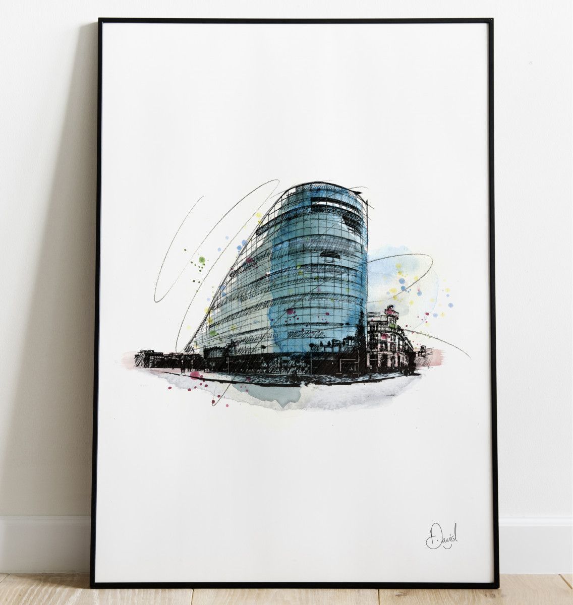 Manchester - Urbis art print