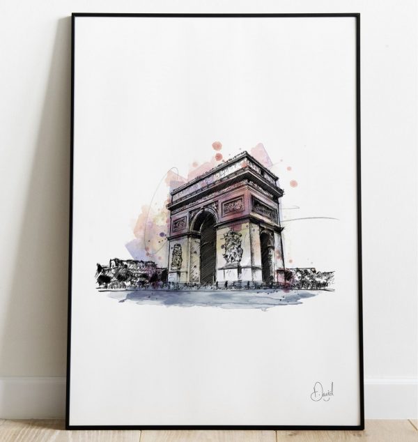 David Marston Art - Arc De Triomphe