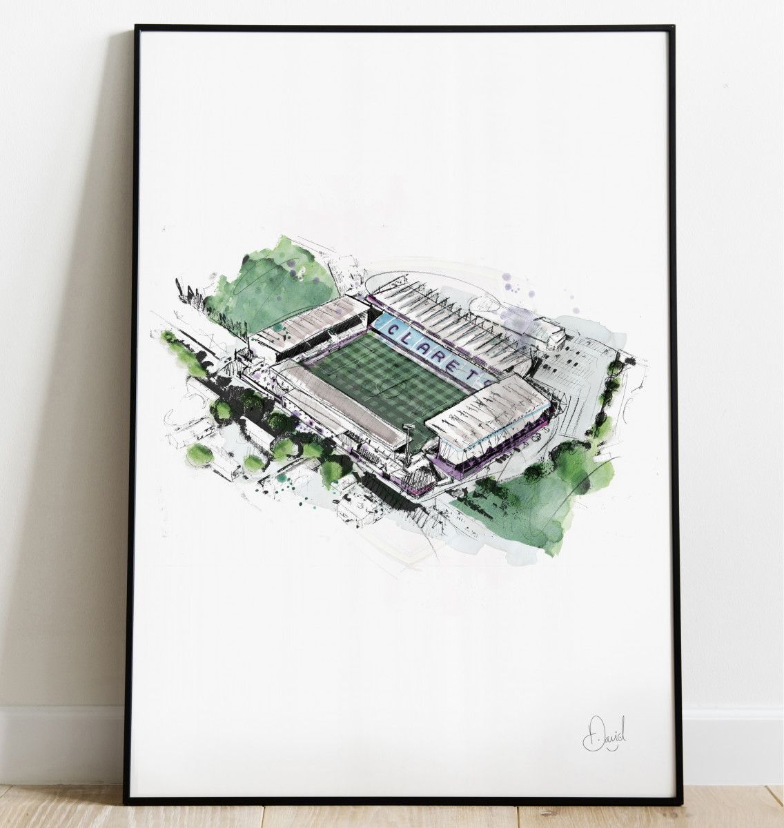 Burnley FC - Turf Moor art print