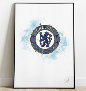 Chelsea FC Badge art print