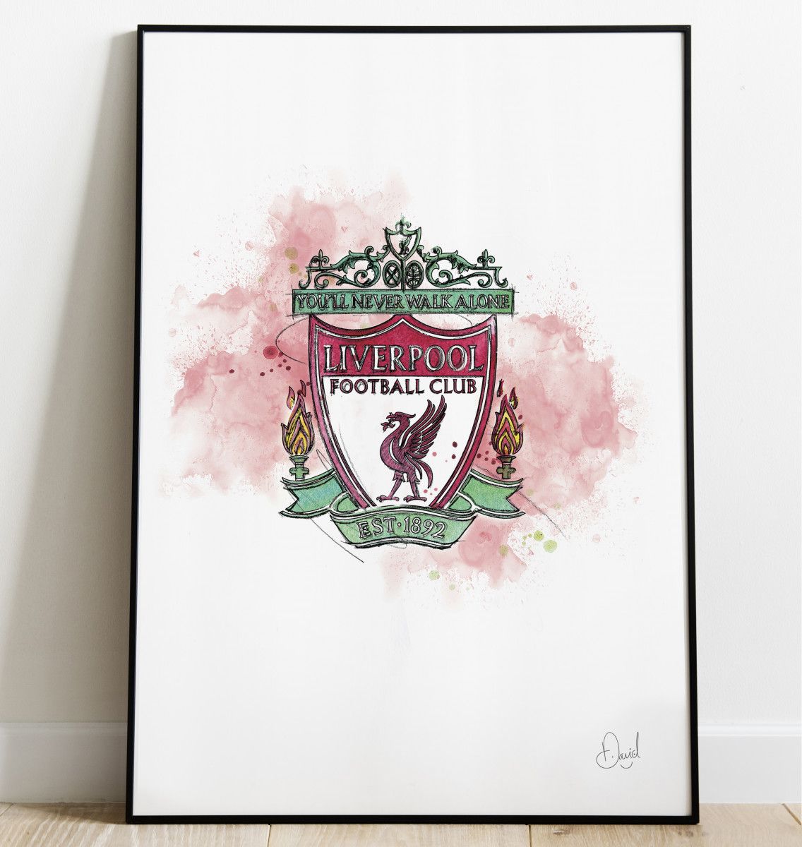 Liverpool FC Badge art print