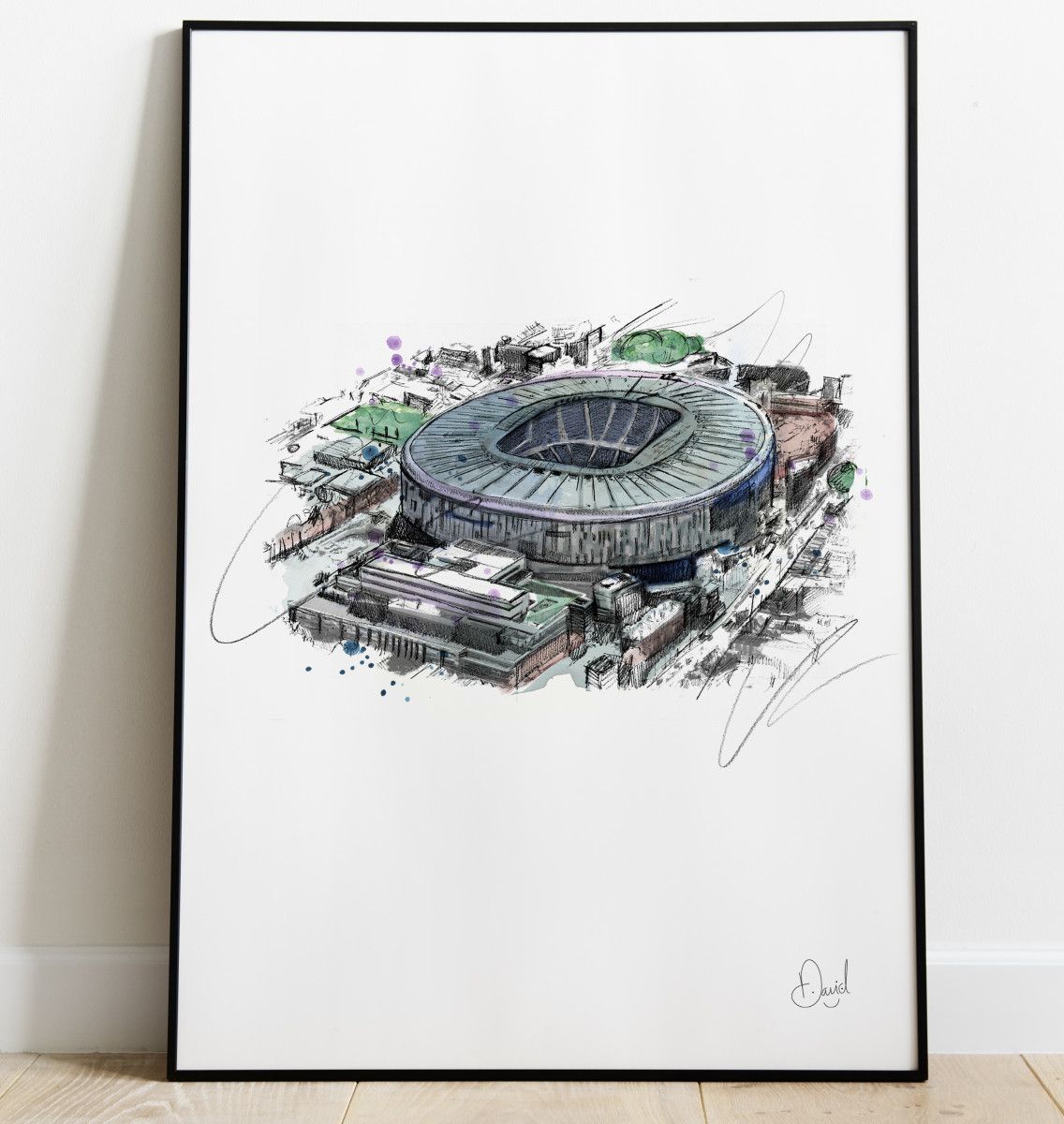 Tottenham Hotspur - Tottenham Hotspur Stadium art print