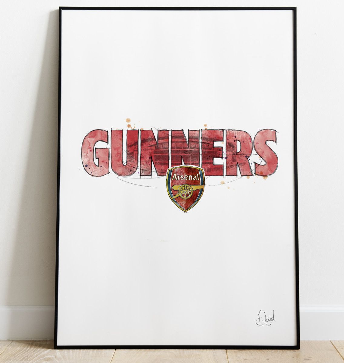 Arsenal FC - Gunners art print