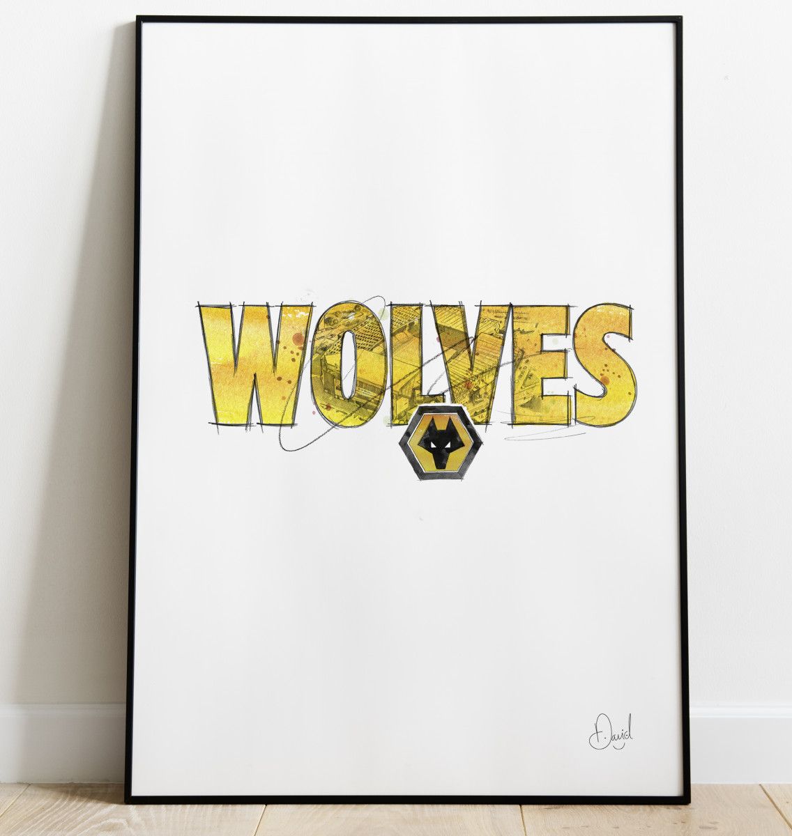 Wolverhampton Wanderers - Wolves art print