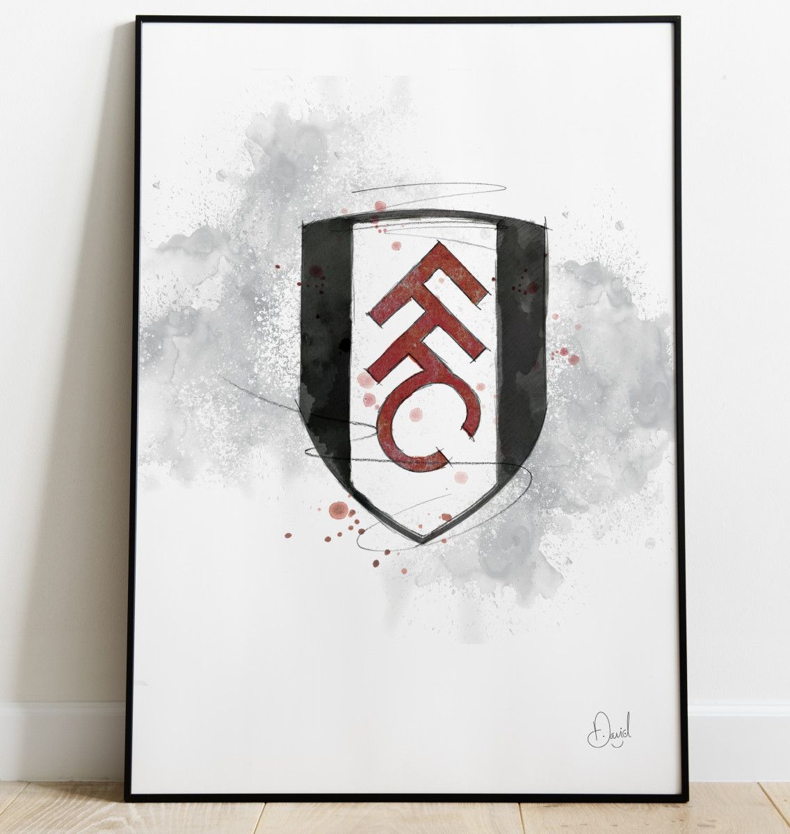 Fulham FC Badge art print